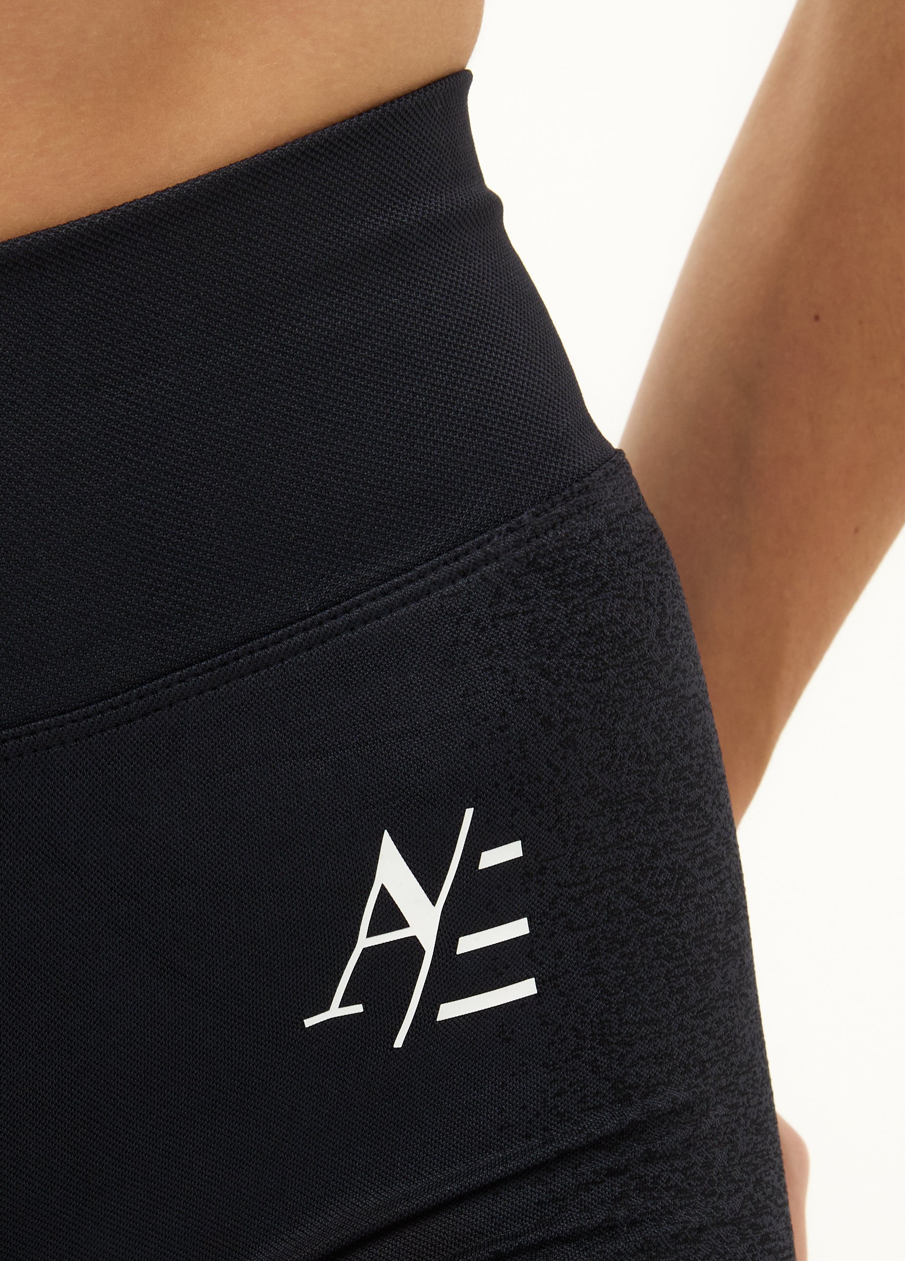 Highwaist shorts Tintenschwarz