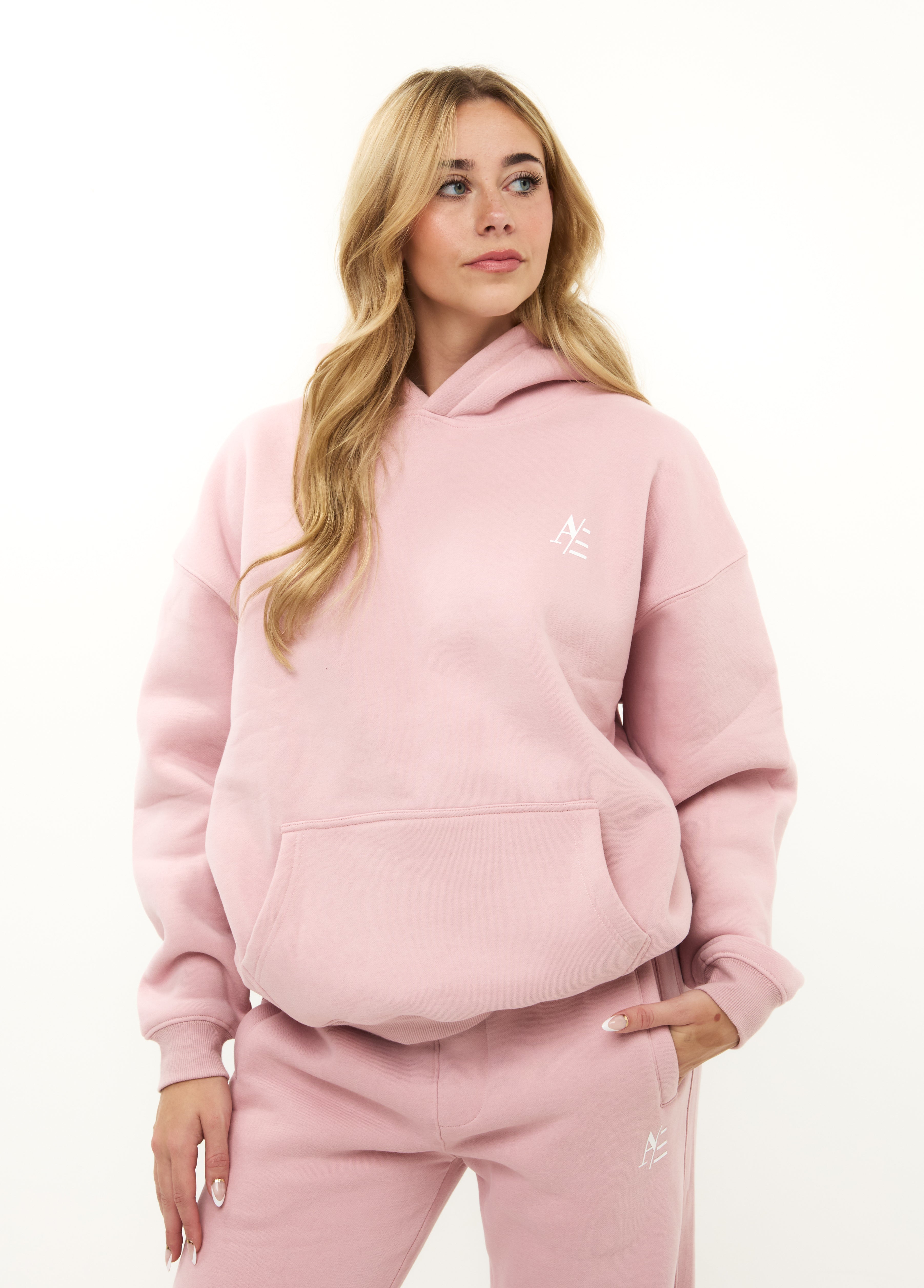 Kapuzenpullover Rosa