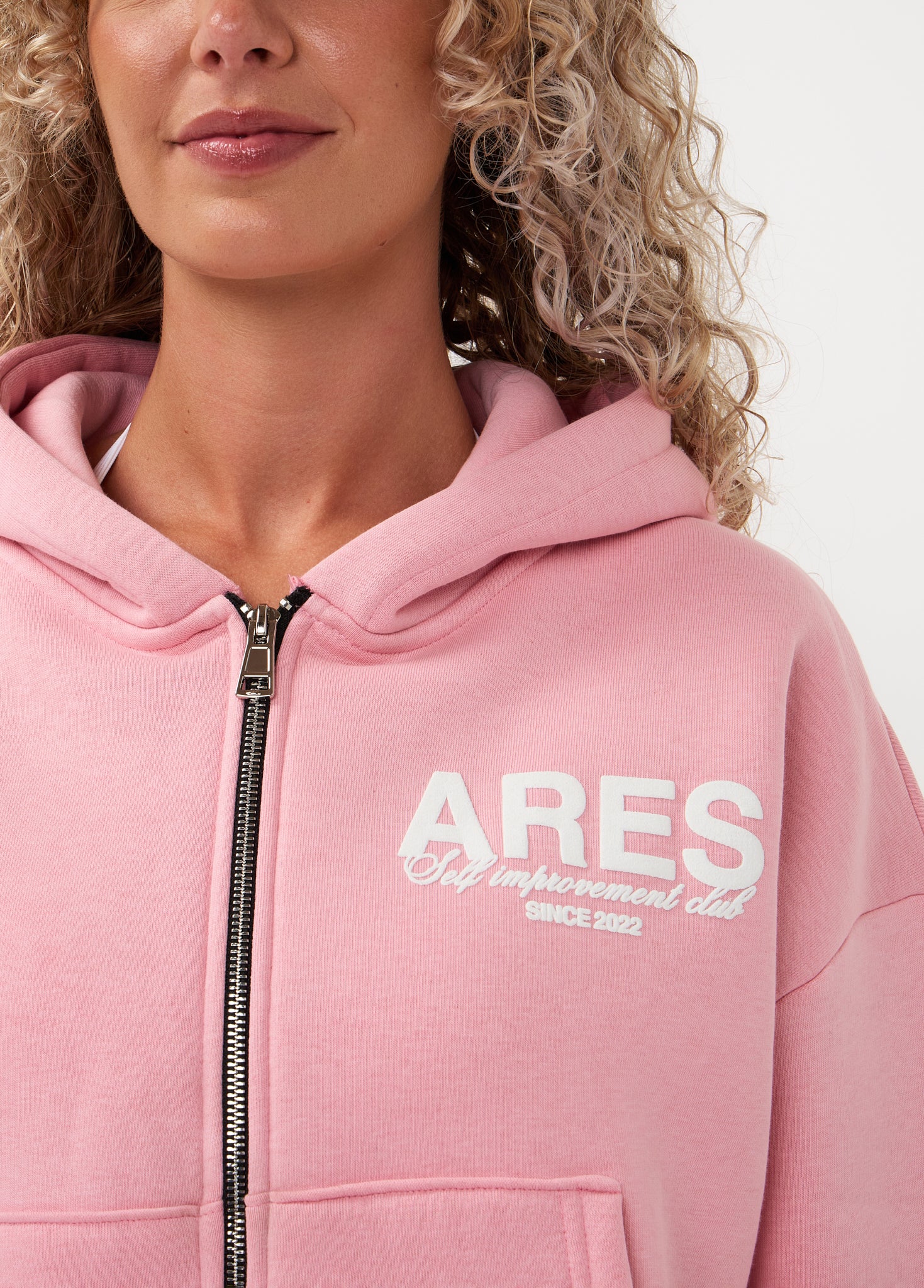 Ares Community Zip-up Dusty Pink (kopie)