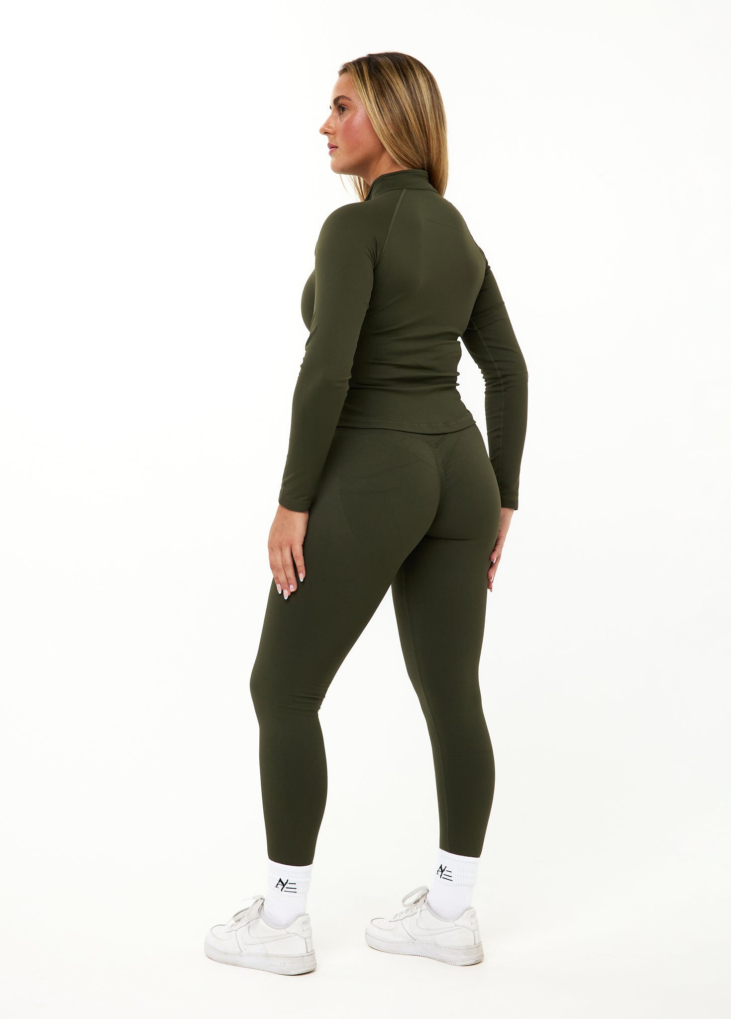 Sportleggings Waldgrün