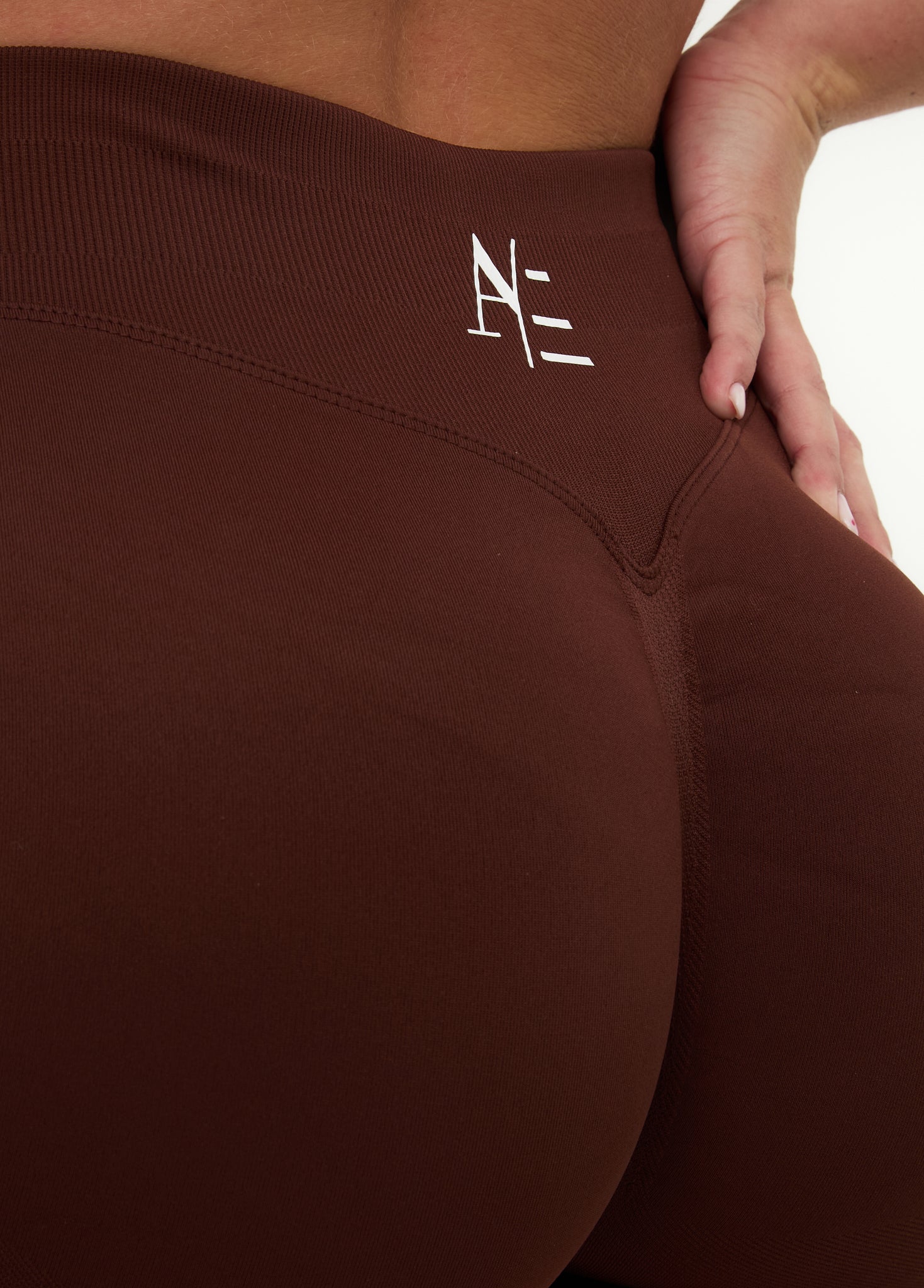 Sportshorts Zimtbraun
