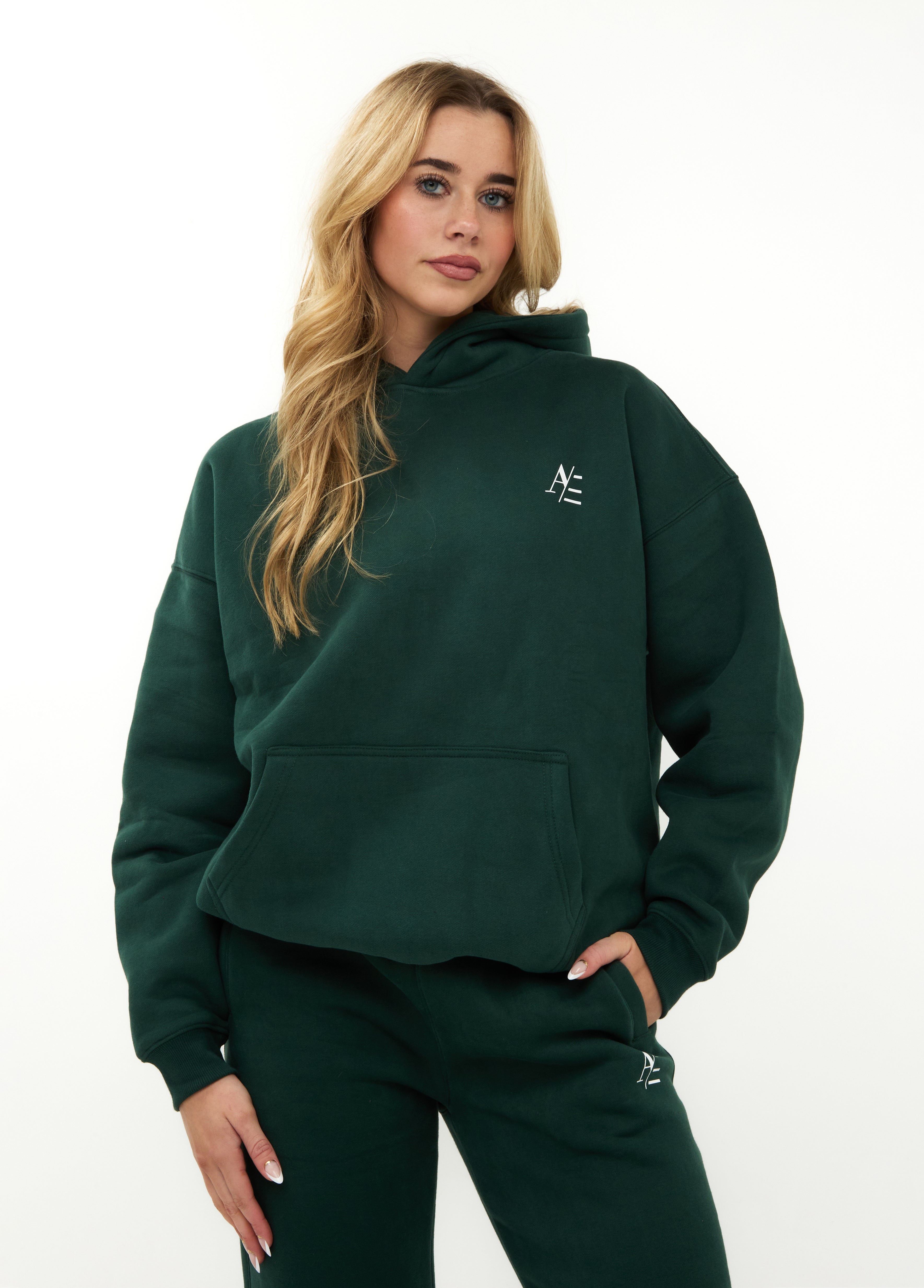 Kapuzenpullover Grün