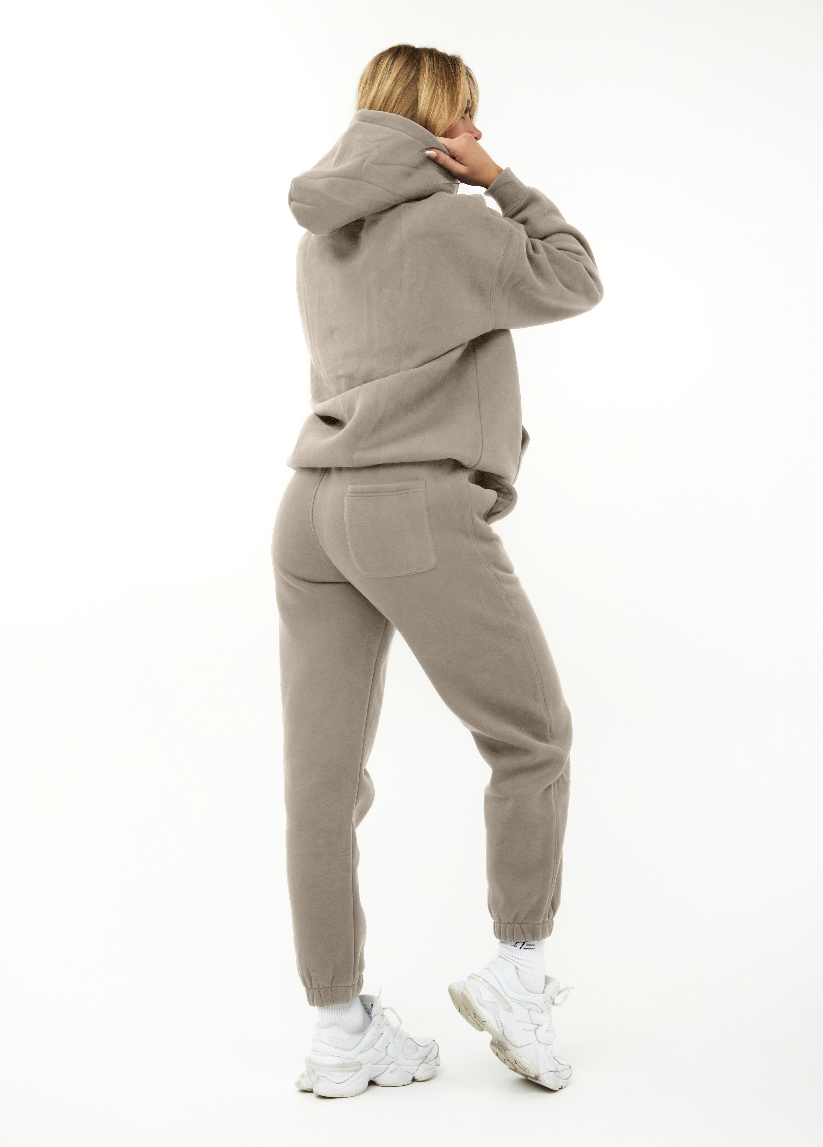 Hoodie Taupe
