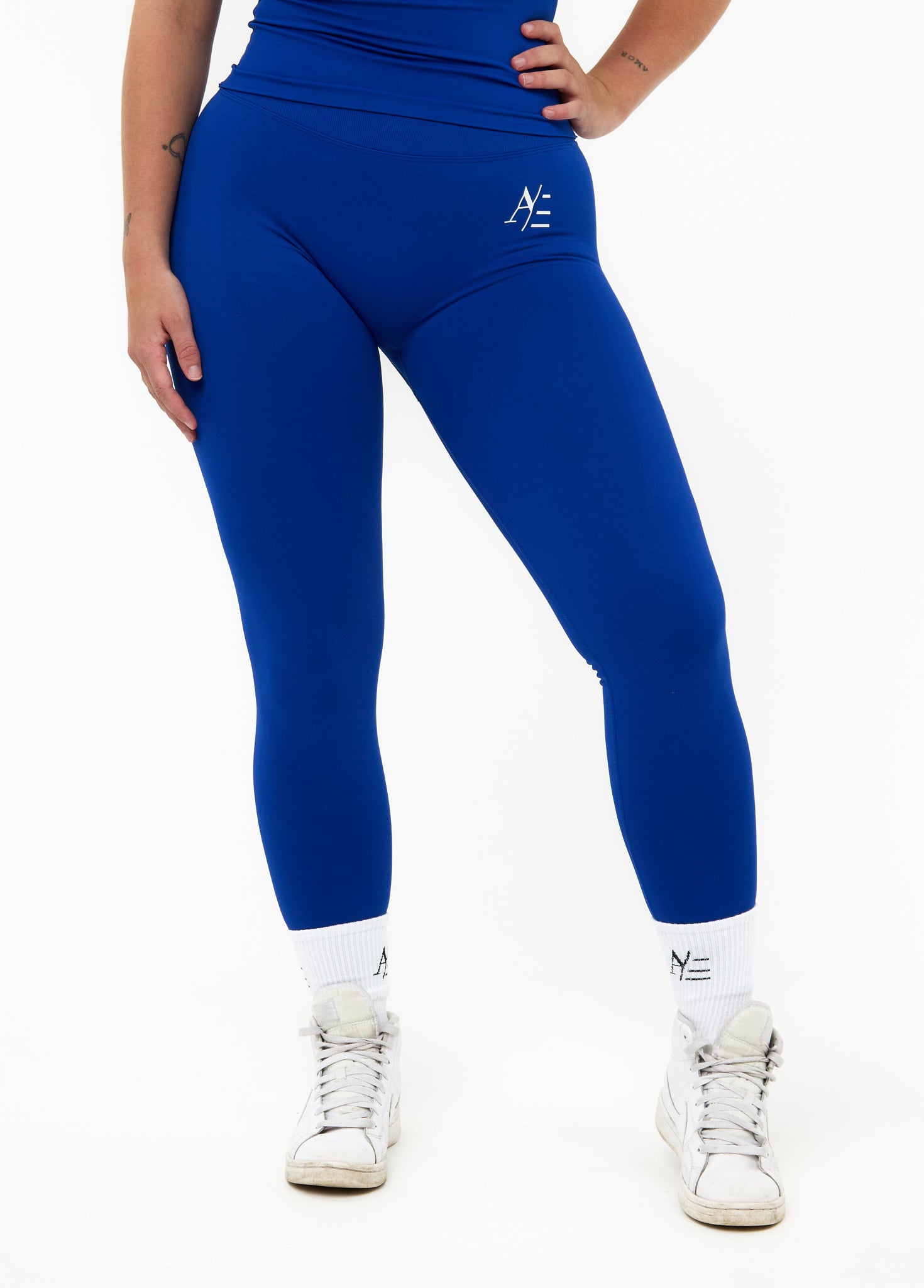 Sportleggings Lapisblau