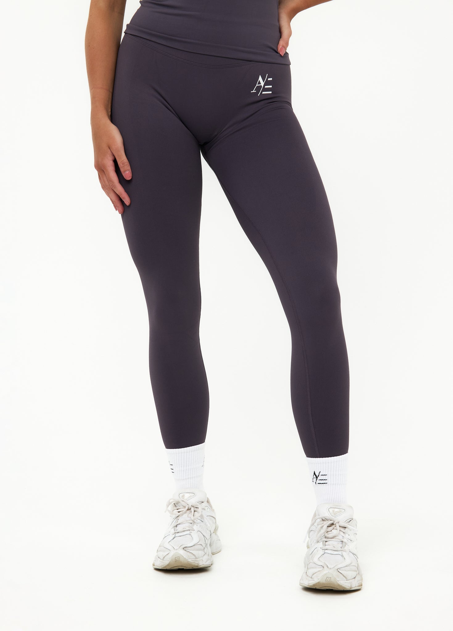 Sportleggings Graphitgrau