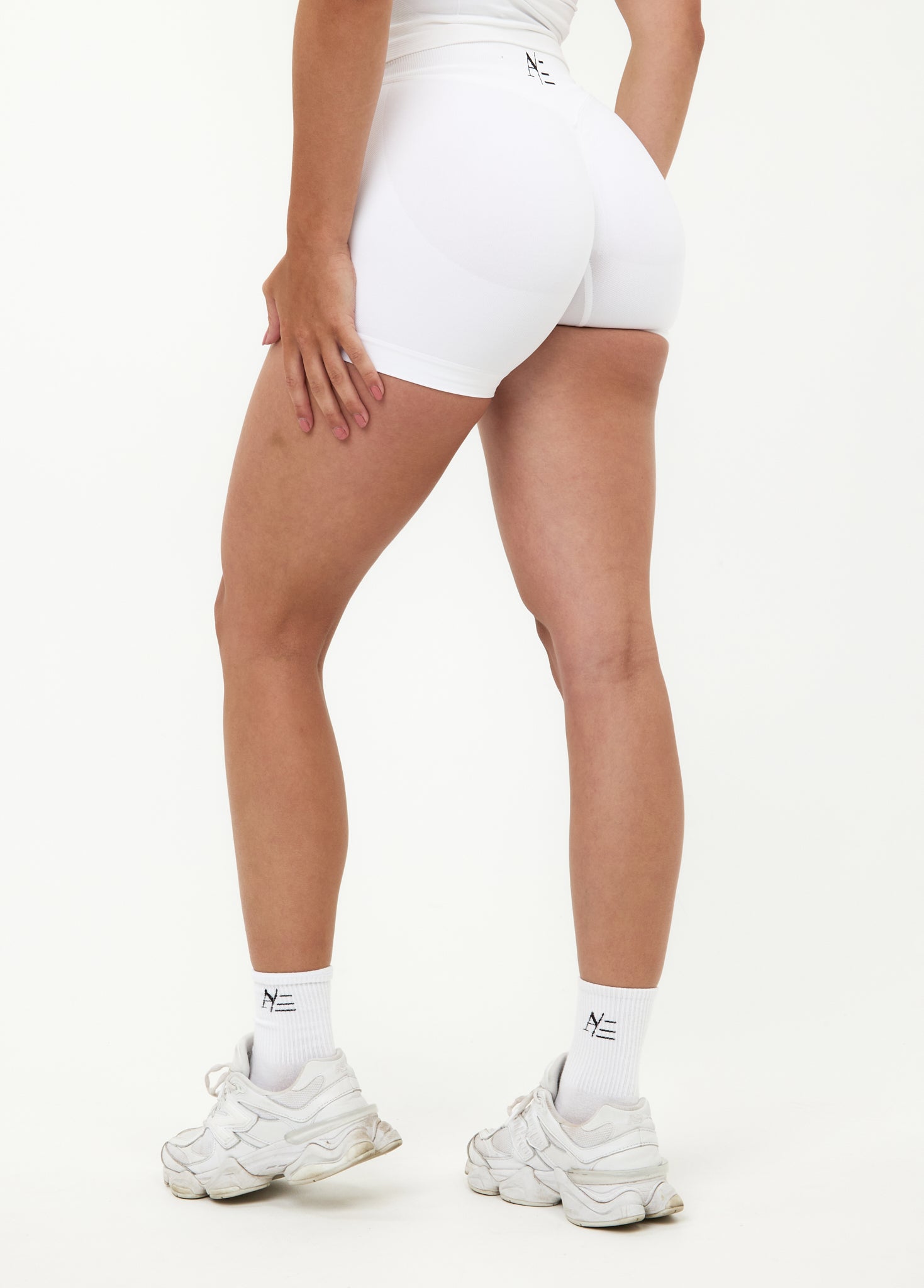 Sportshorts Perlweiß