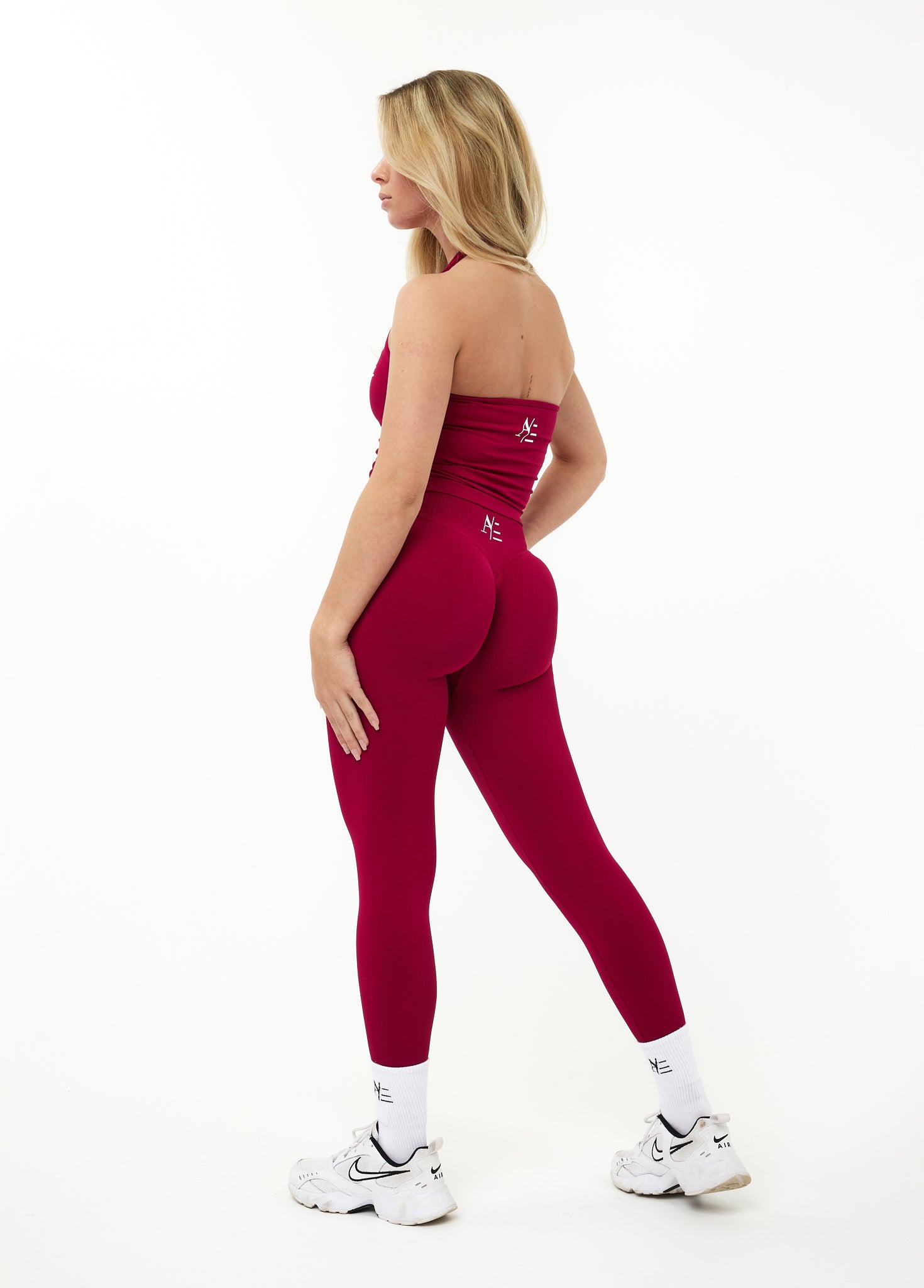Sportleggings Feuerrot