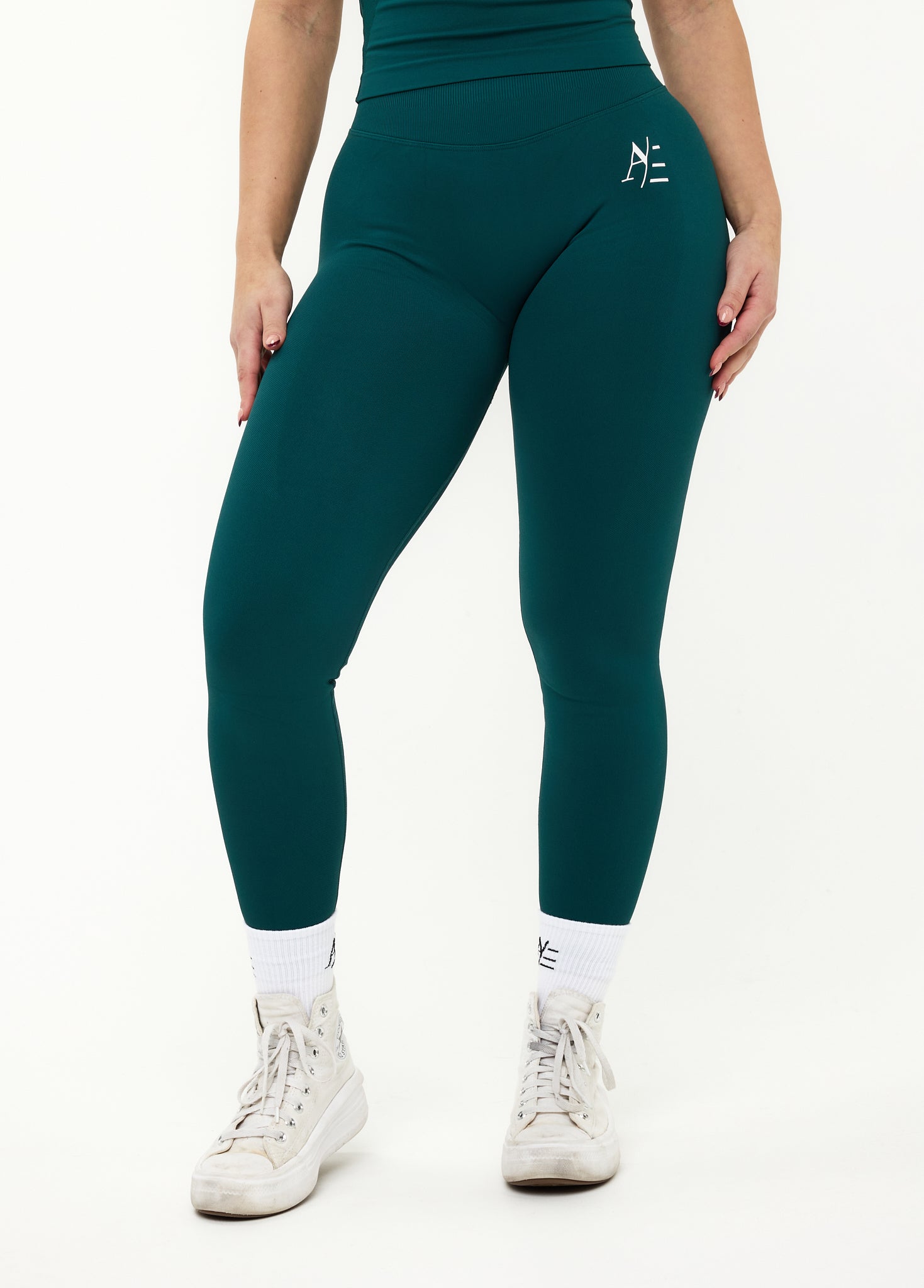 Sportleggings Feuerrot