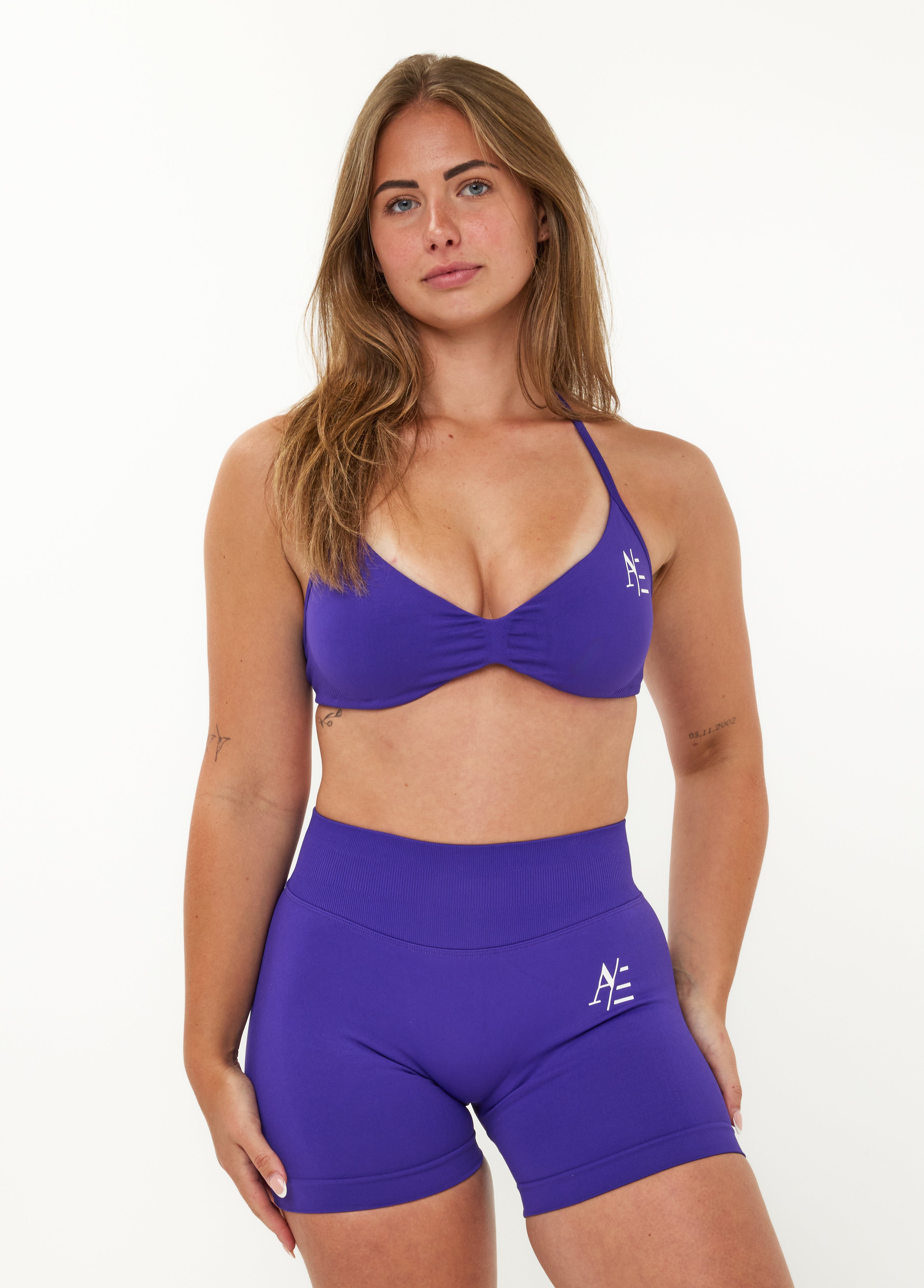 Sport-BH Lebhaftes Violett