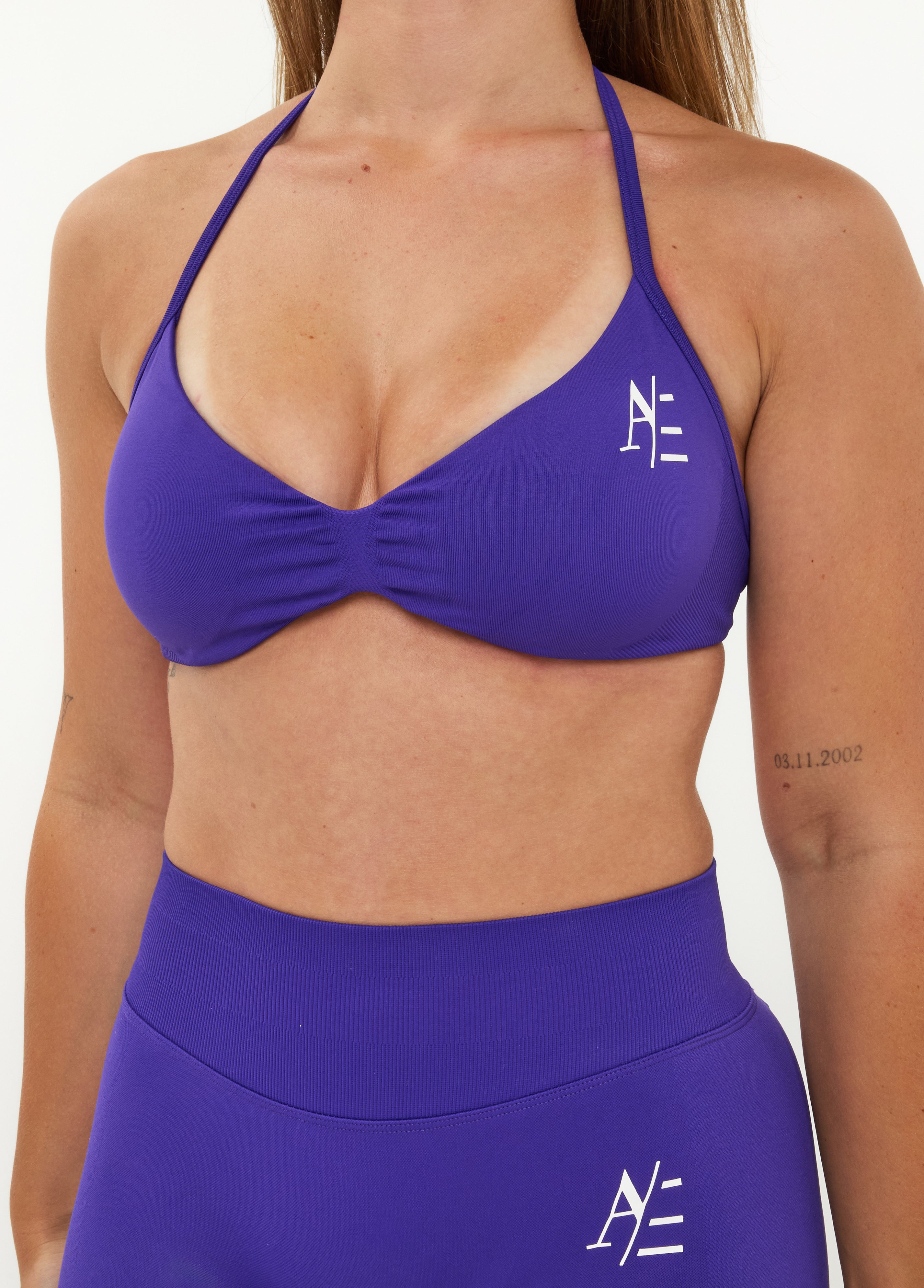 Sport-BH Lebhaftes Violett