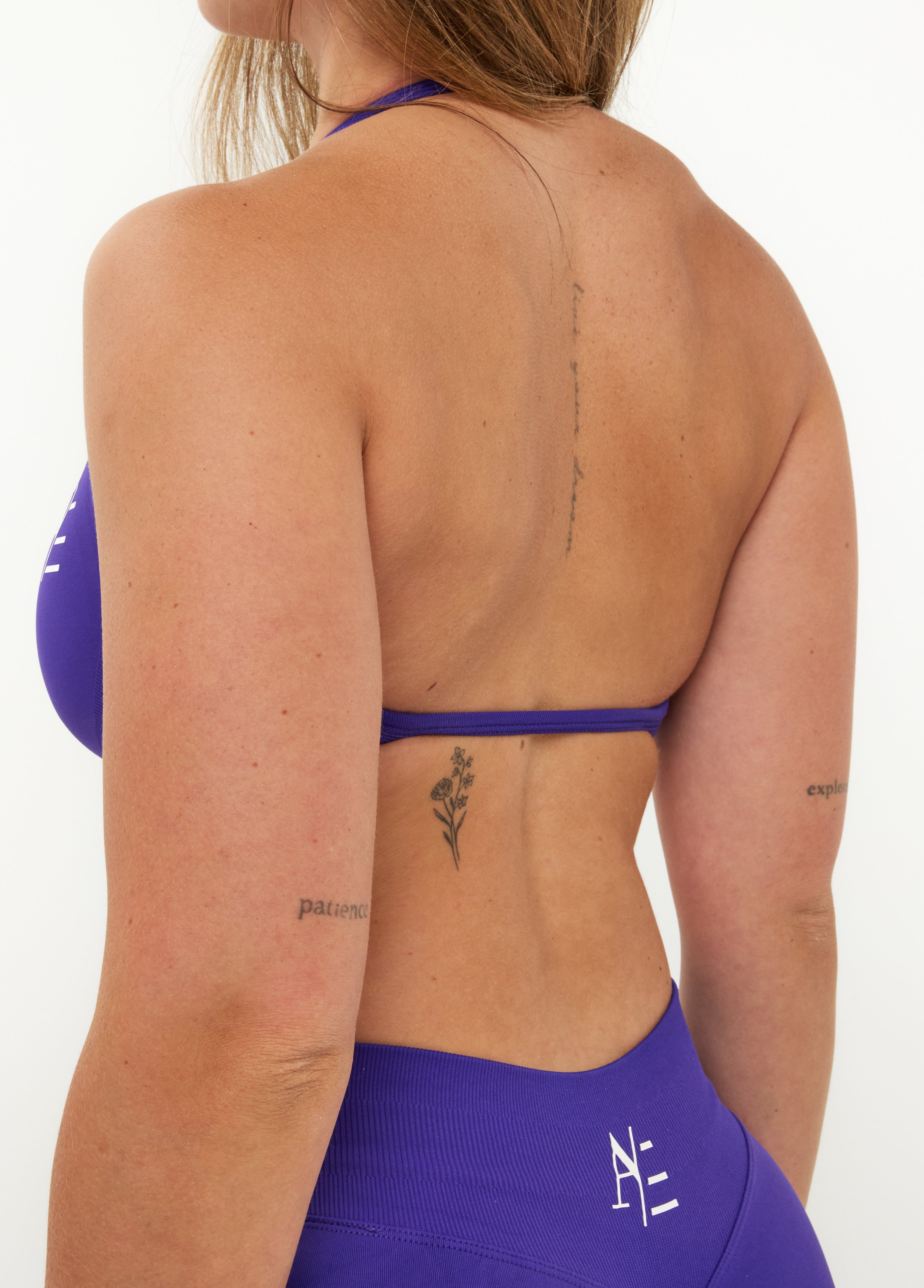 Sport-BH Lebhaftes Violett