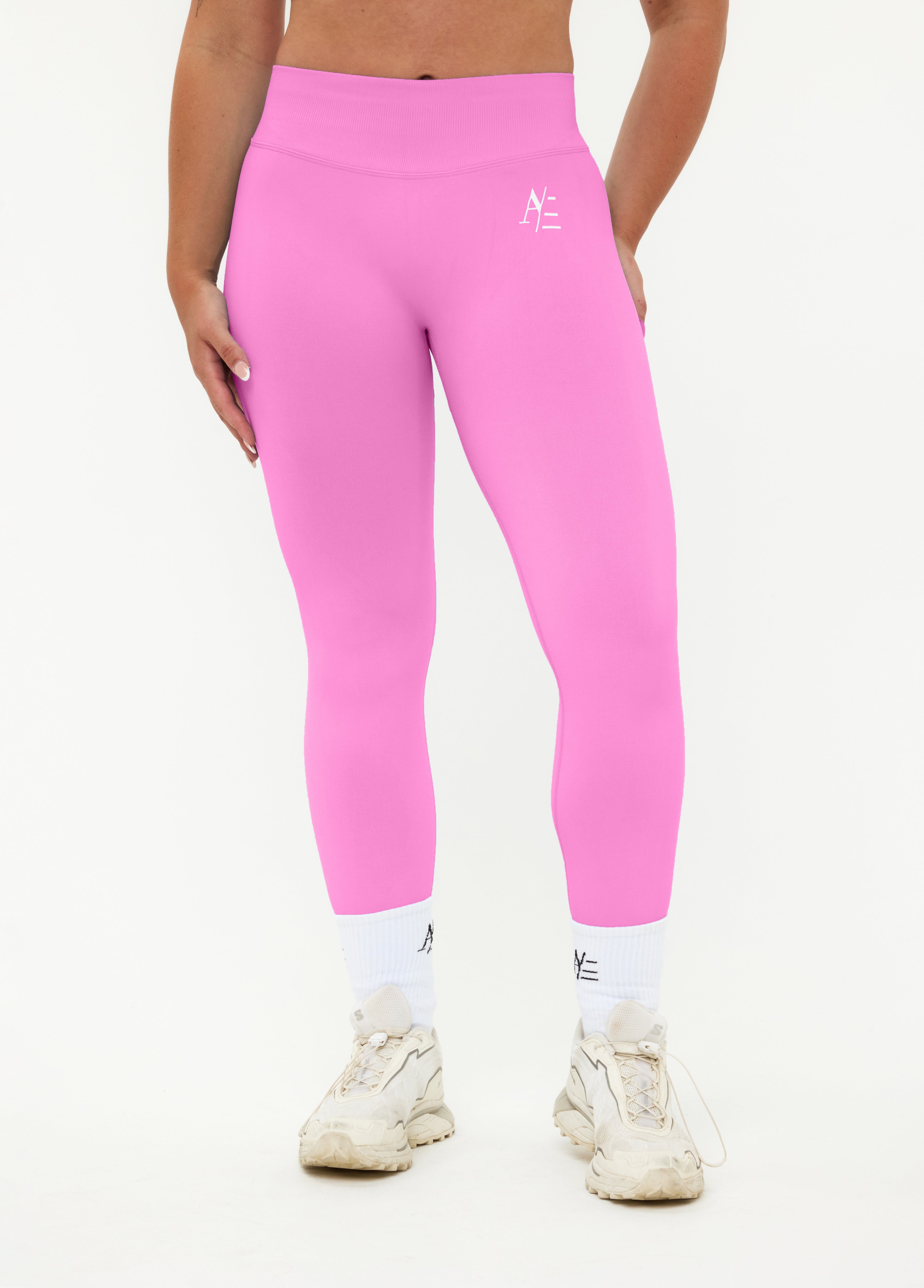 Sportleggings Knallpink