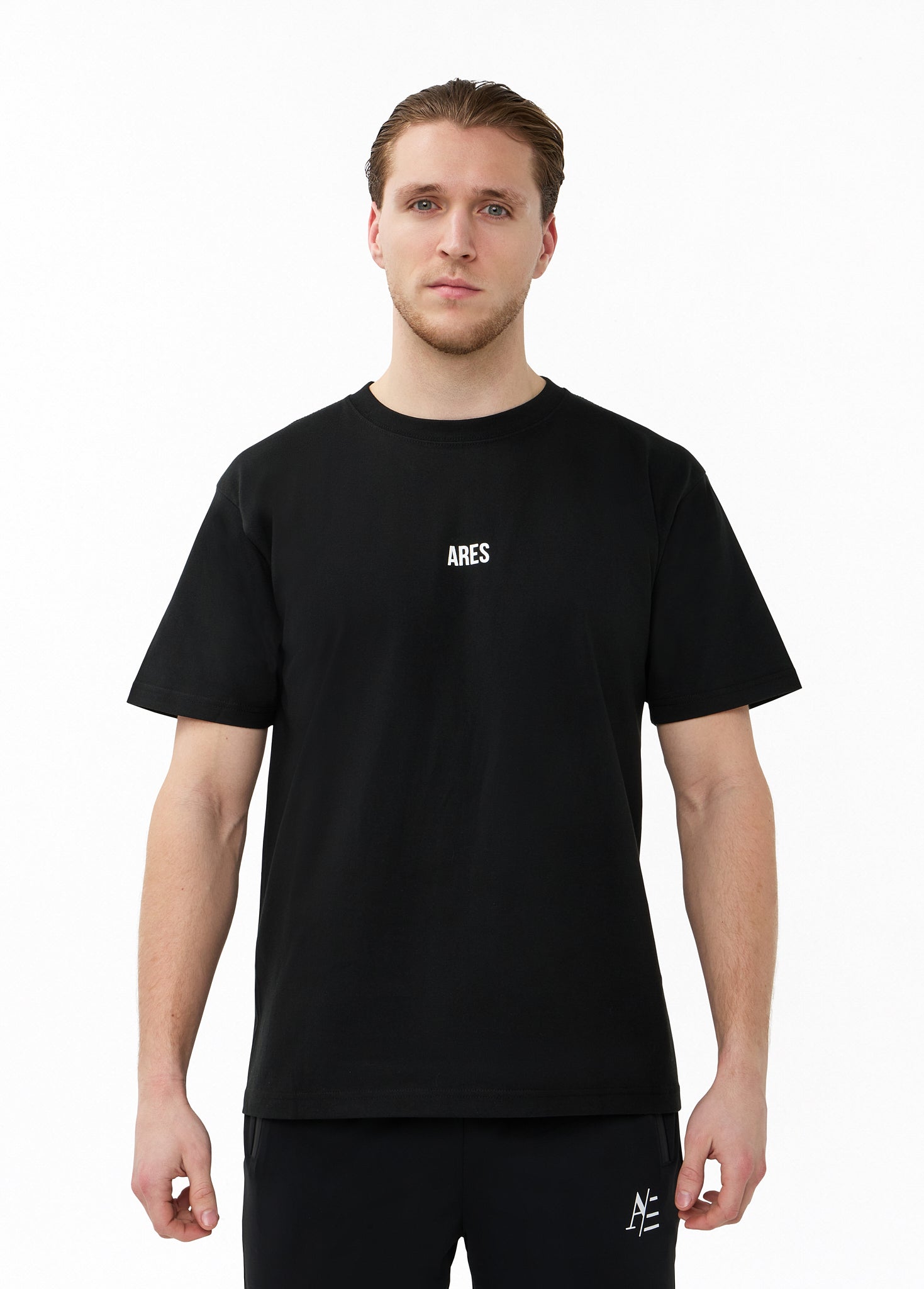 Oversized T Shirt Black Red 4 Year Anniversary