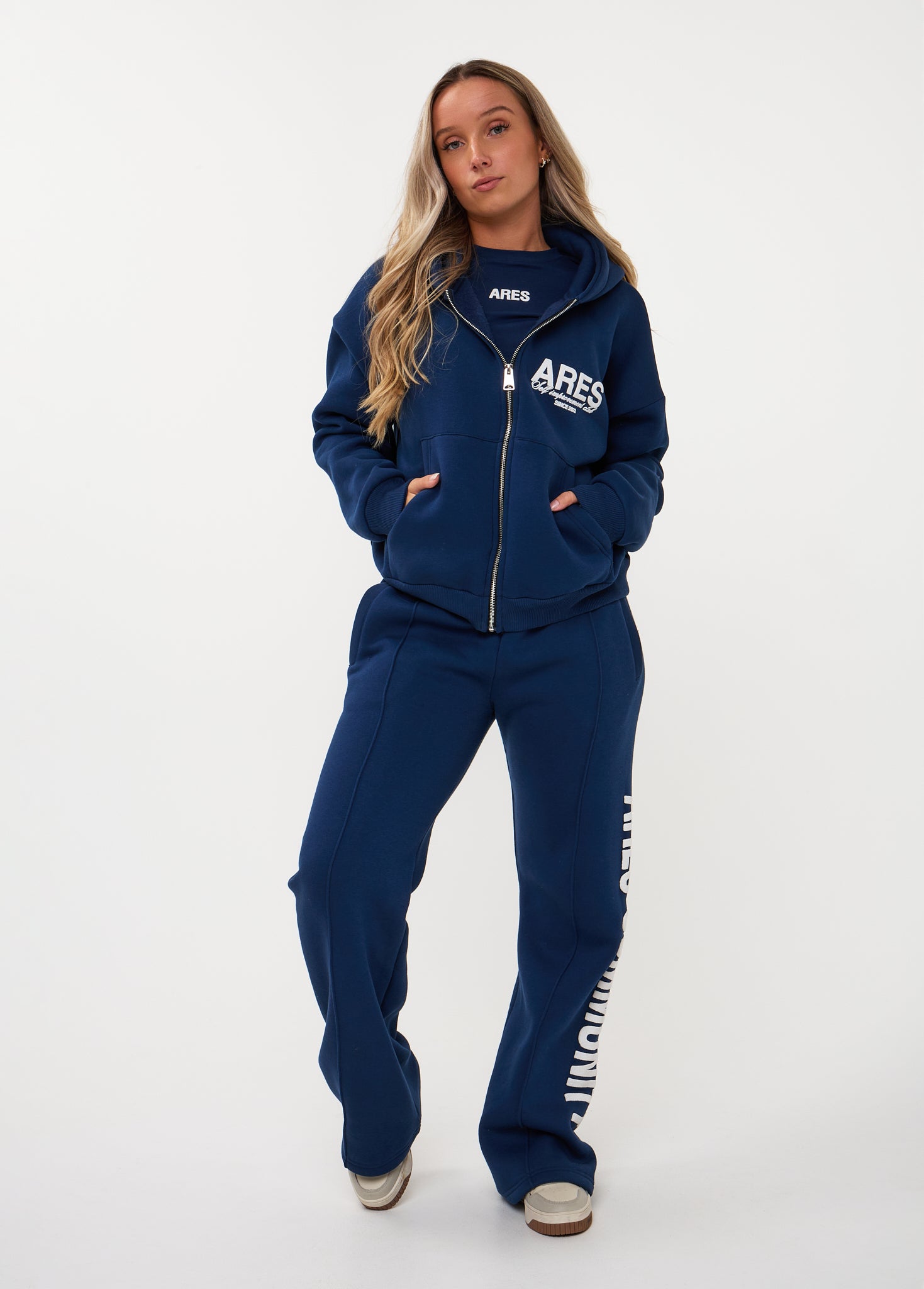 Ares Community Zip-up Navy Blue (DROPS 24 AUG 20:00)