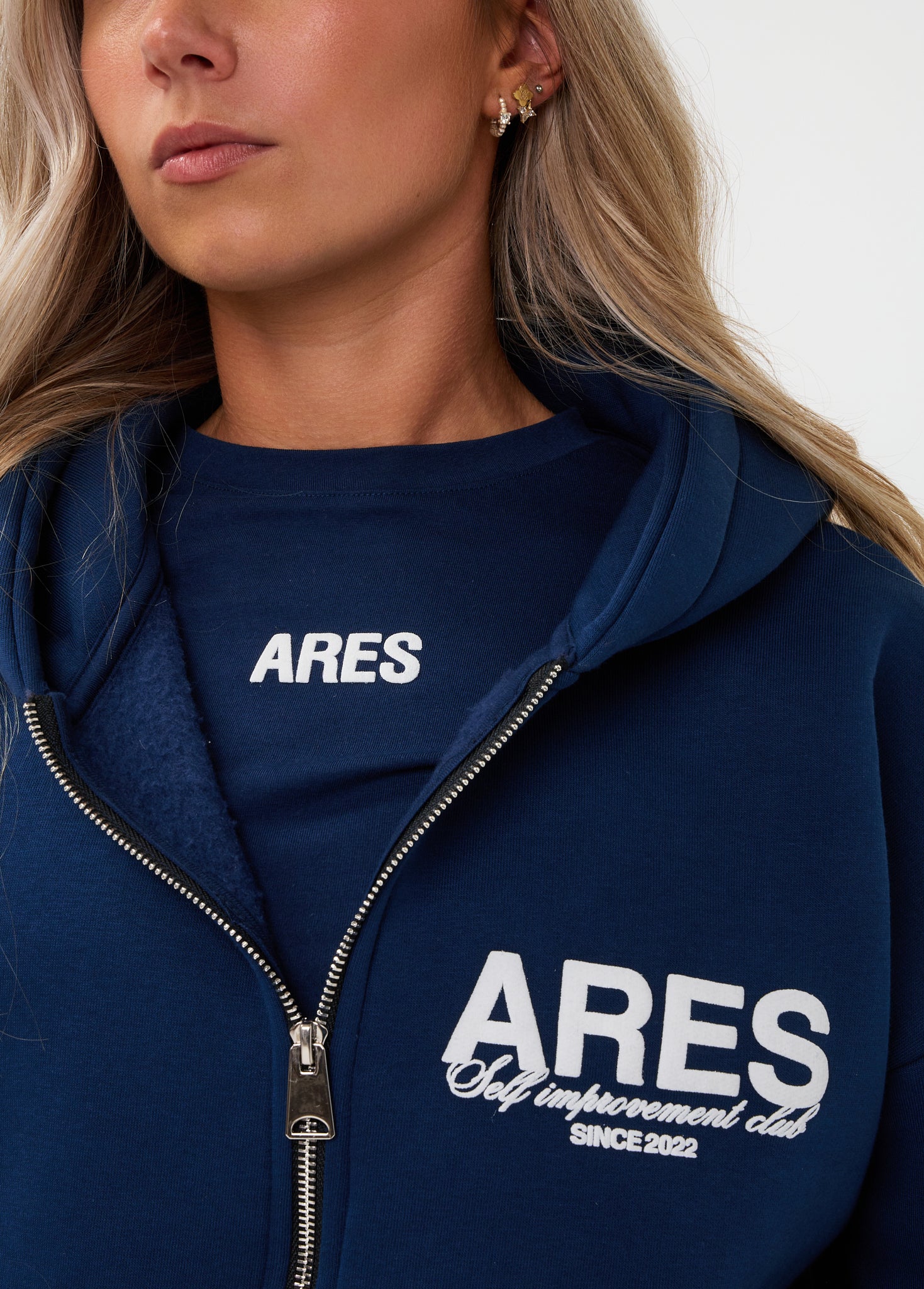 Ares Community Zip-up Navy Blue (DROPS 24 AUG 20:00)