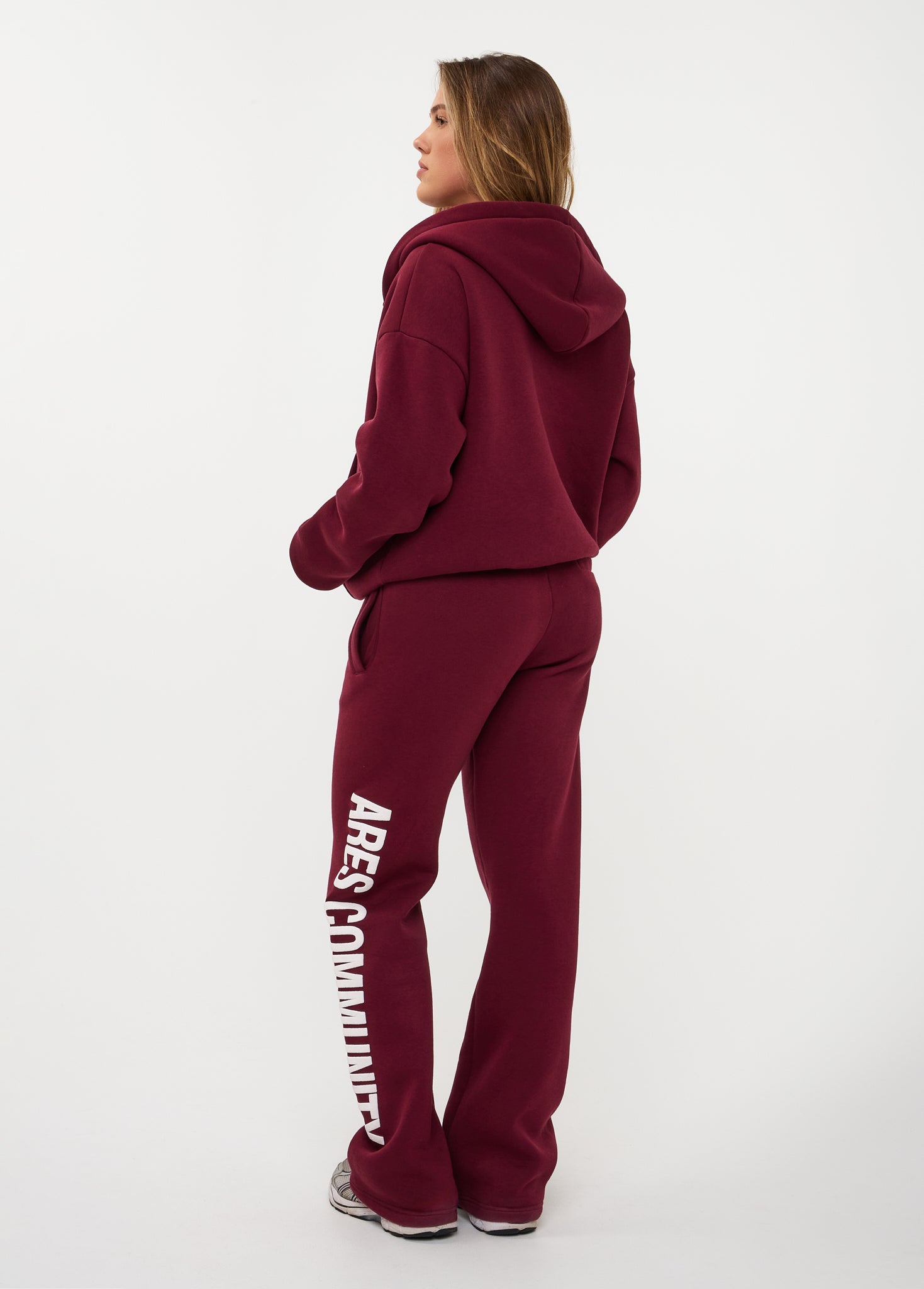 Ares Community Zip-up Deep Burgundy (DROPS 24 AUG 20:00)
