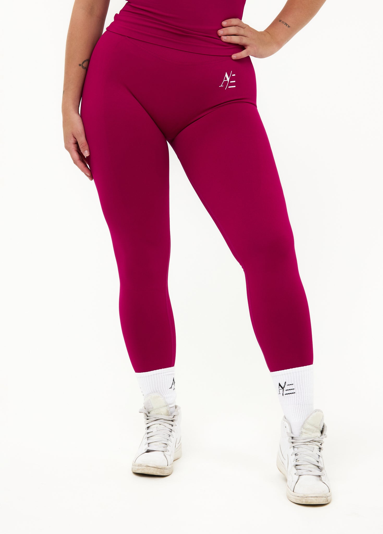 Sportlegging Rasberry Red