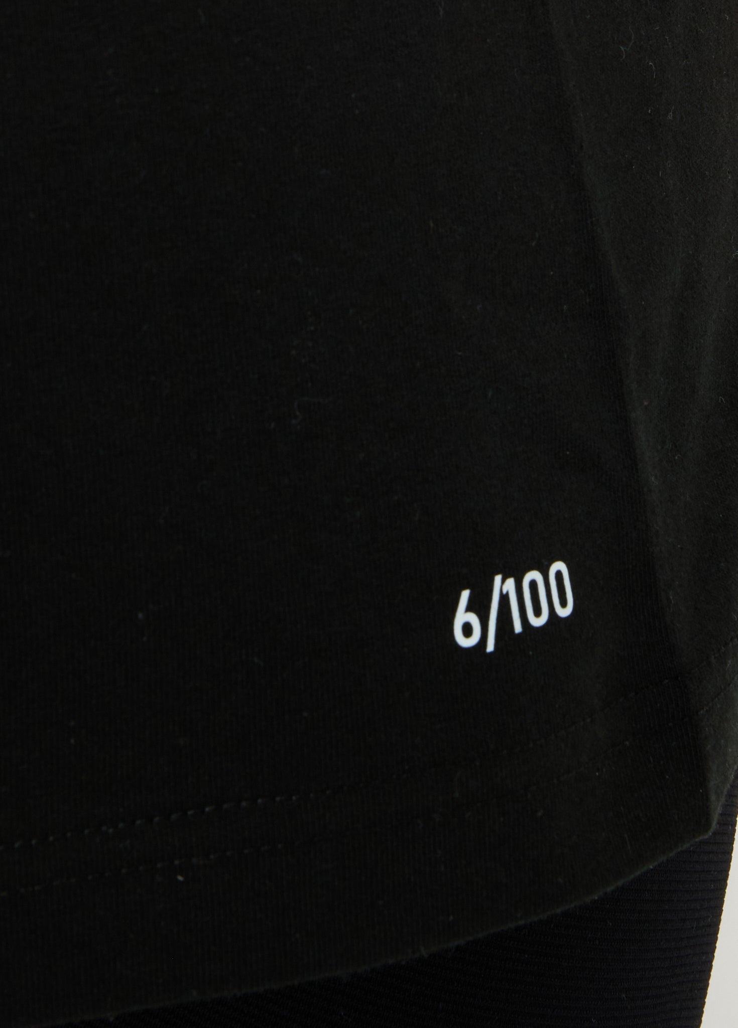 Oversized T Shirt Black Blue 4 Year Anniversary