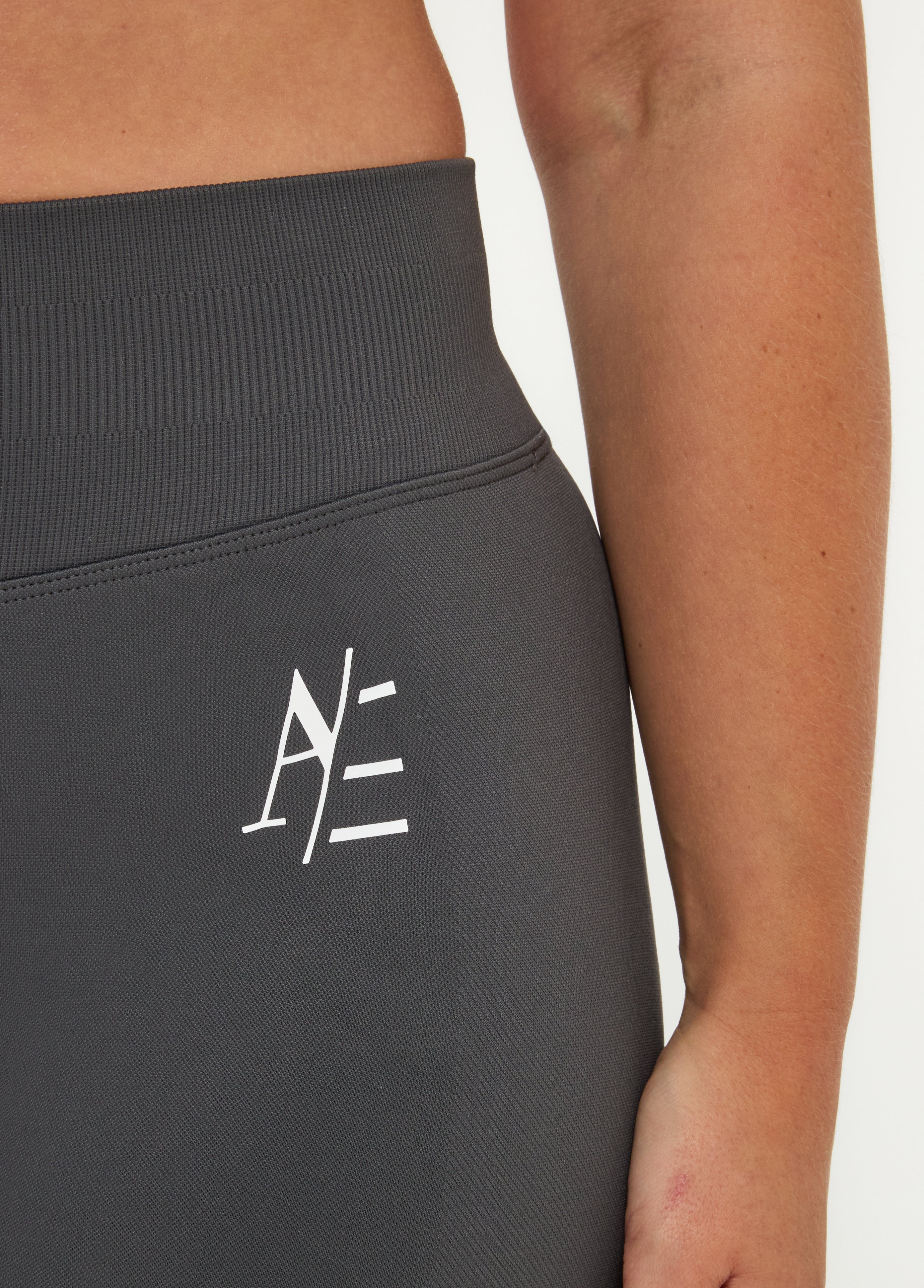 Sportleggings Sturmgrau