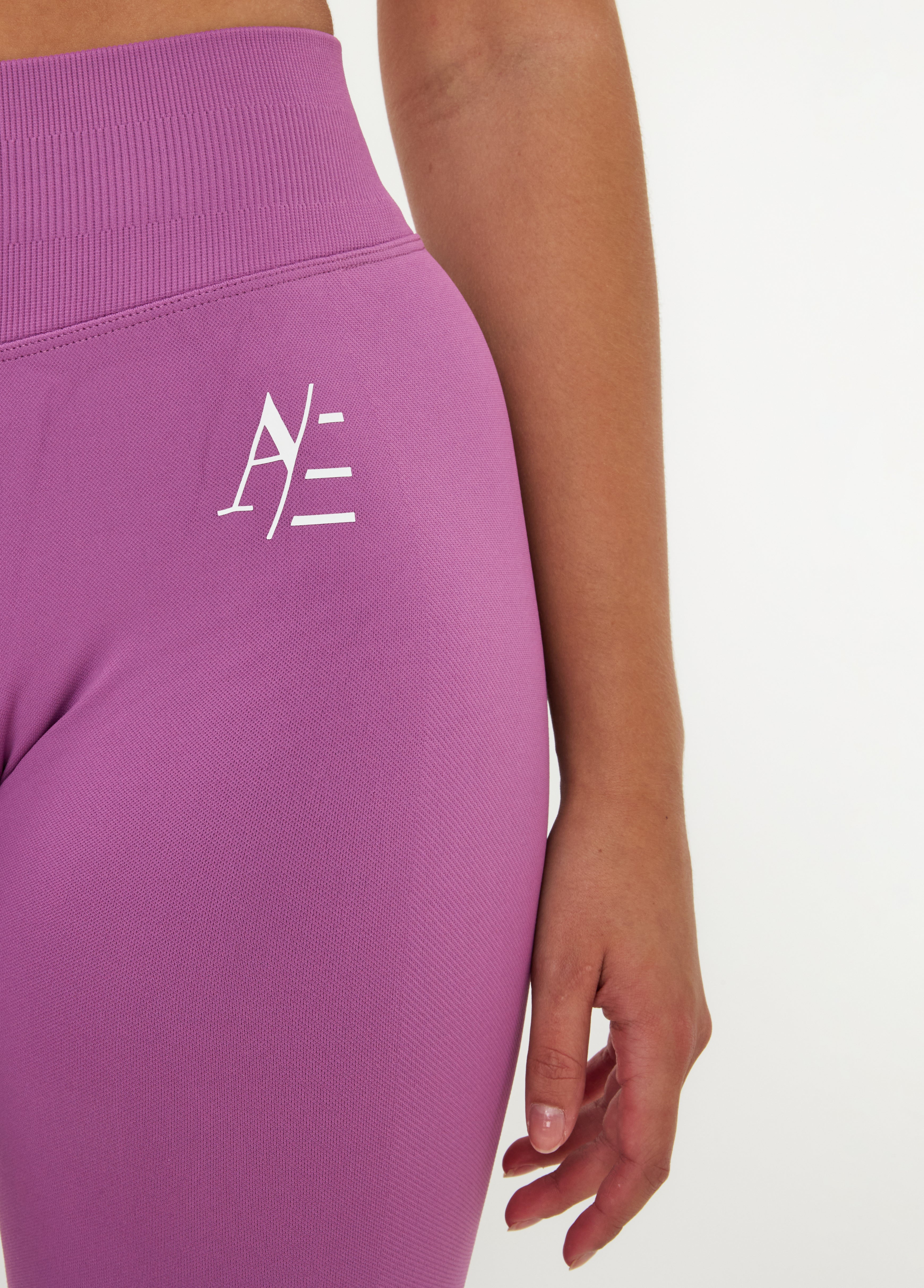 Sportleggings Orchideen Lila