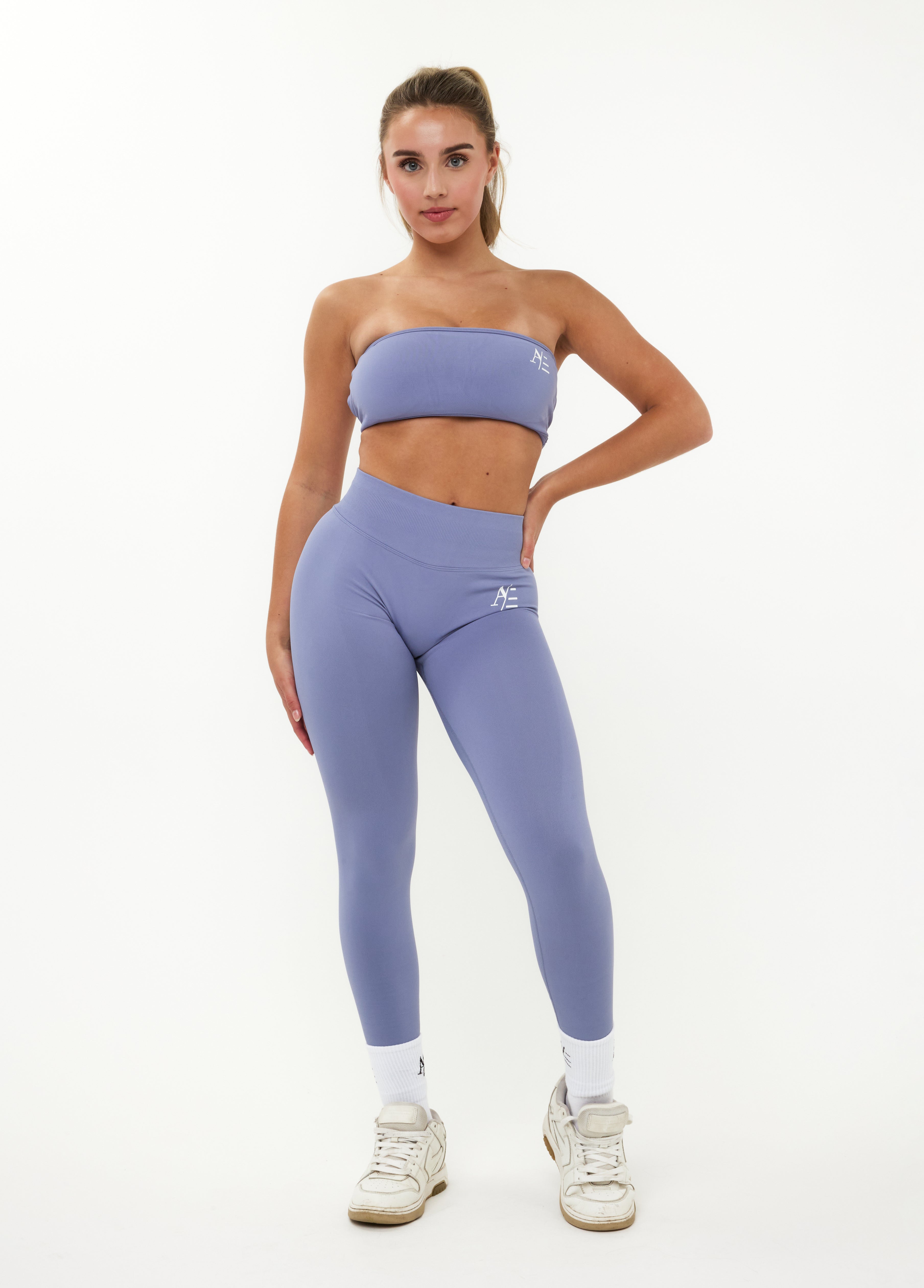 Sportleggings Staubiges Lavendel